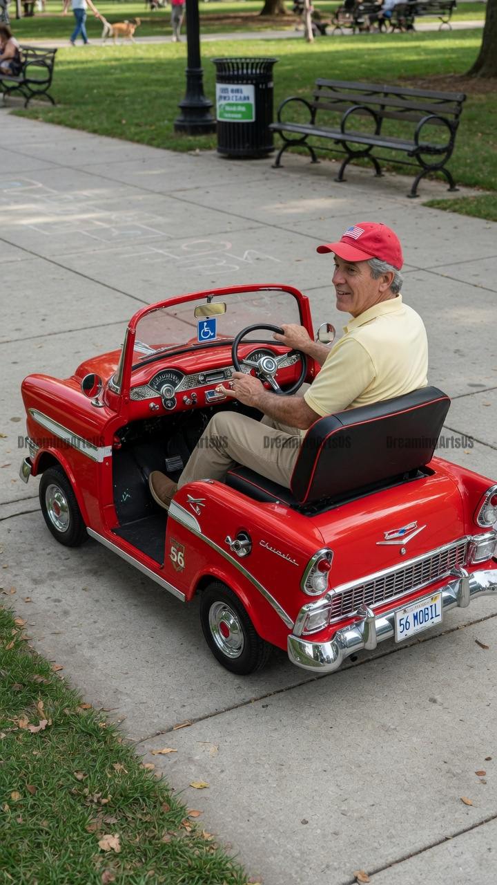 1956 Chevrolet mobility scooter