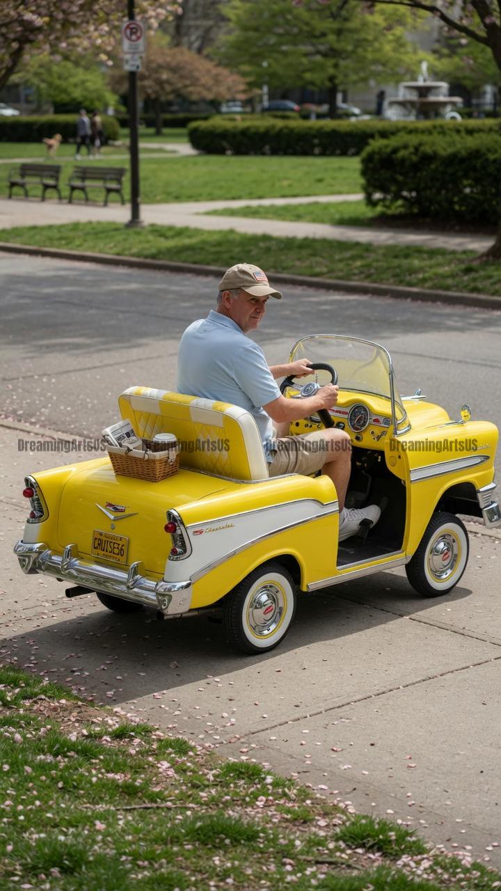 56 Chevy Mobility Scooter
