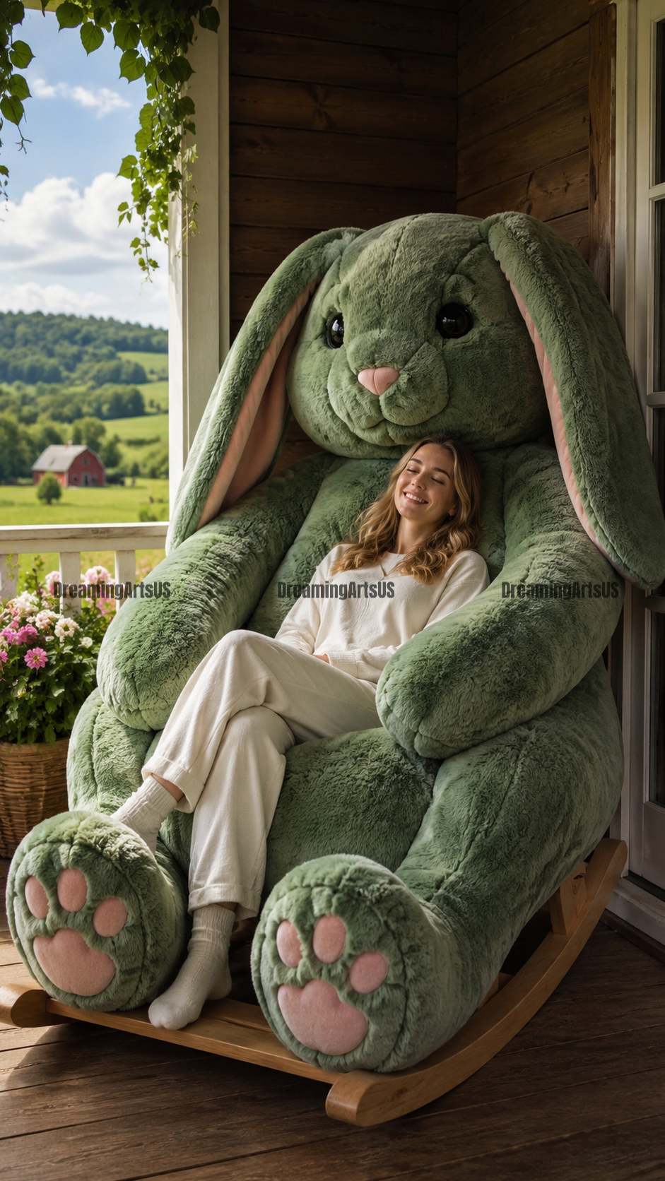 Bunny Rocking Chair