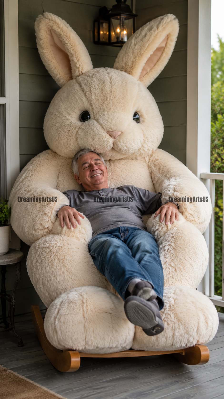 Bunny Lounging Dens