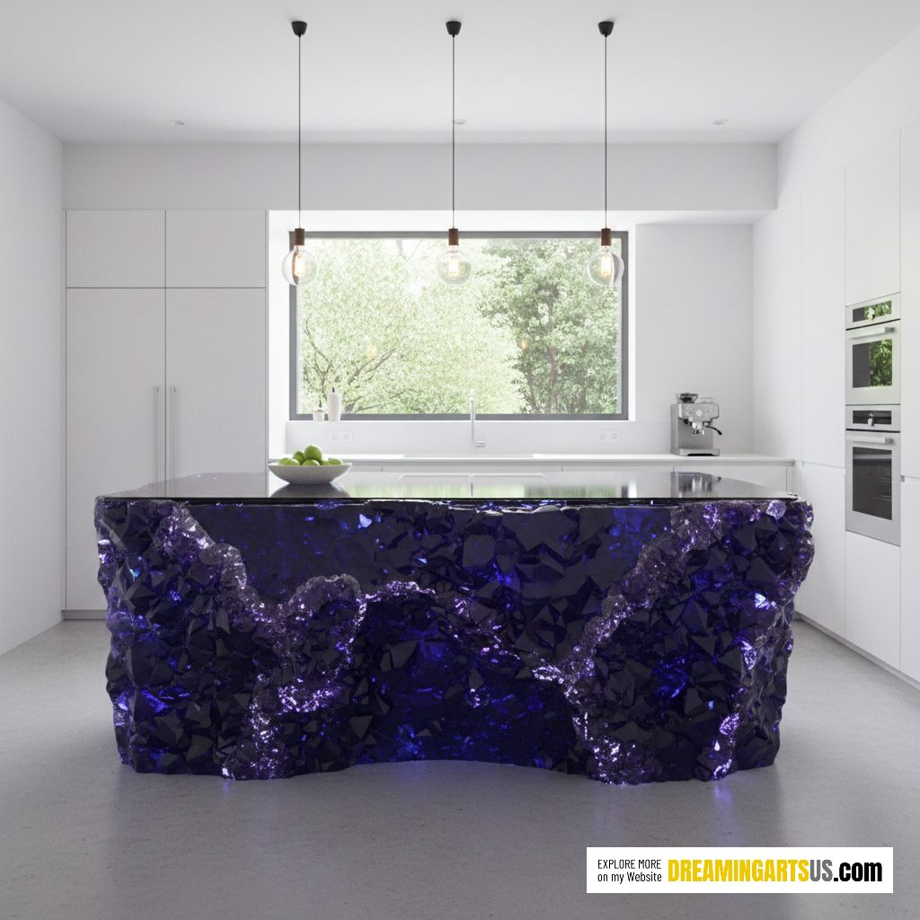 crystal kitchen island