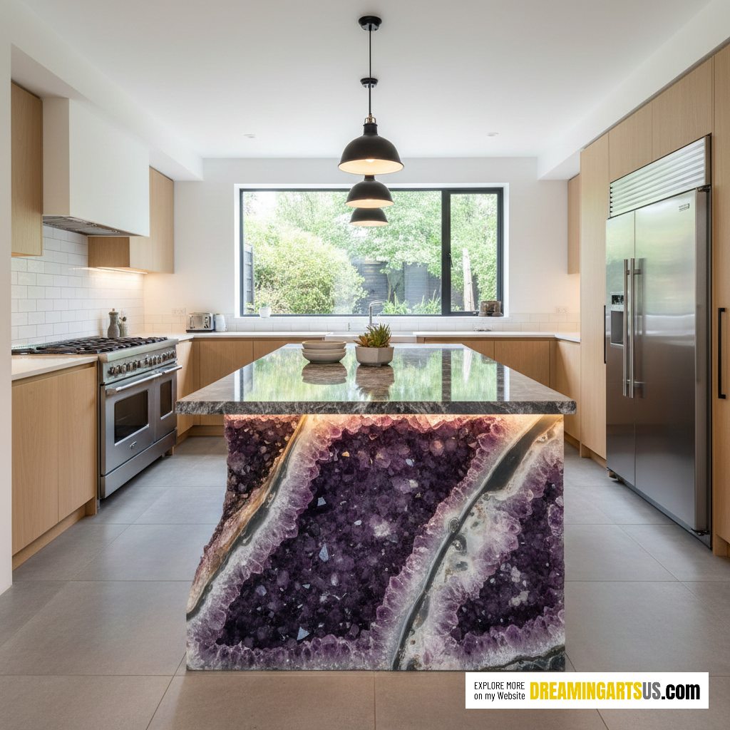 crystal kitchen island