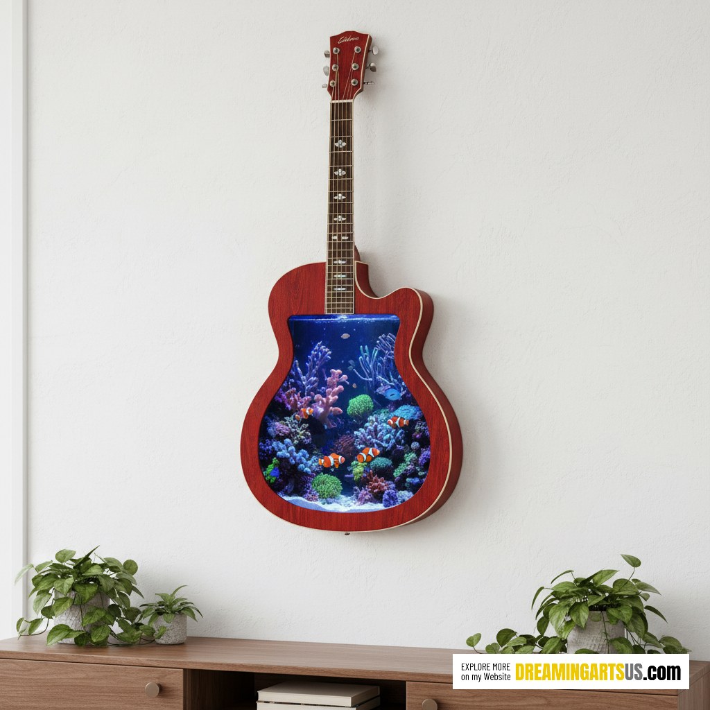 guitar aquariums