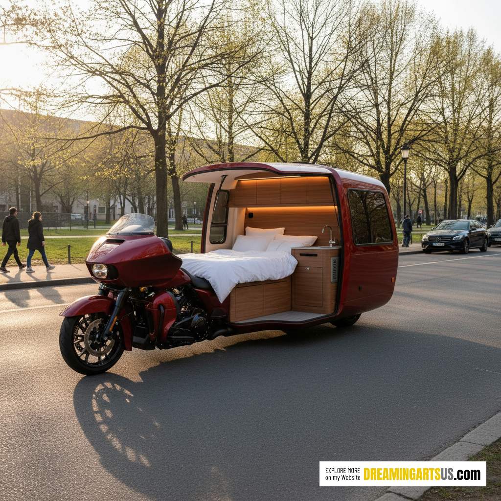 Harley-Davidson camper