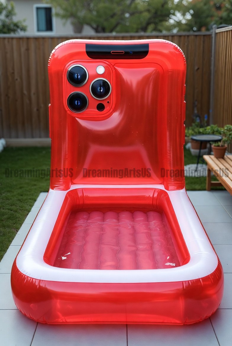 iPhone Shaped Pool