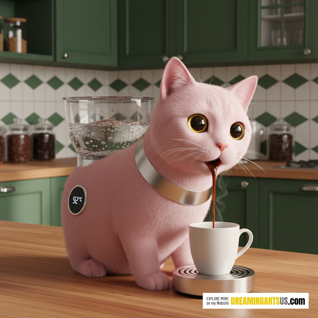 Cat Coffee Maker