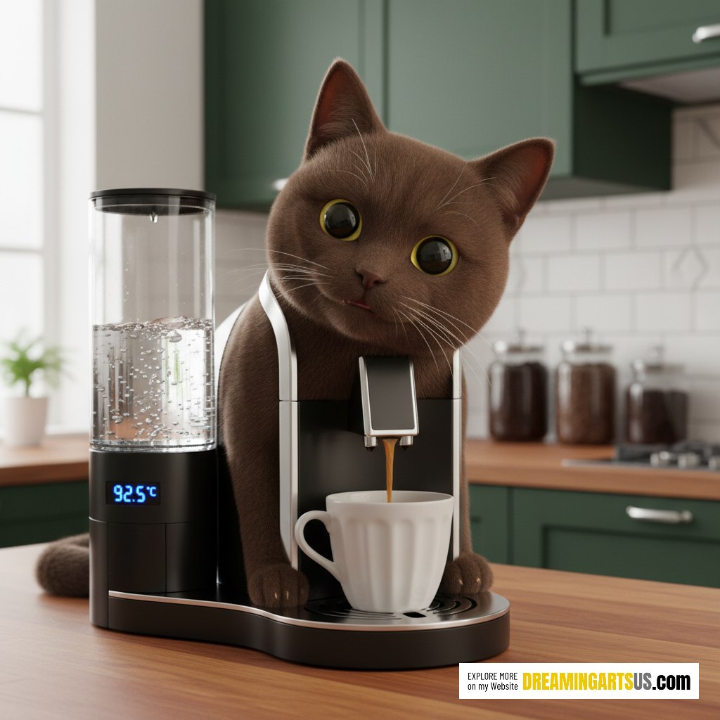 Cat Shaped Coffee Makers