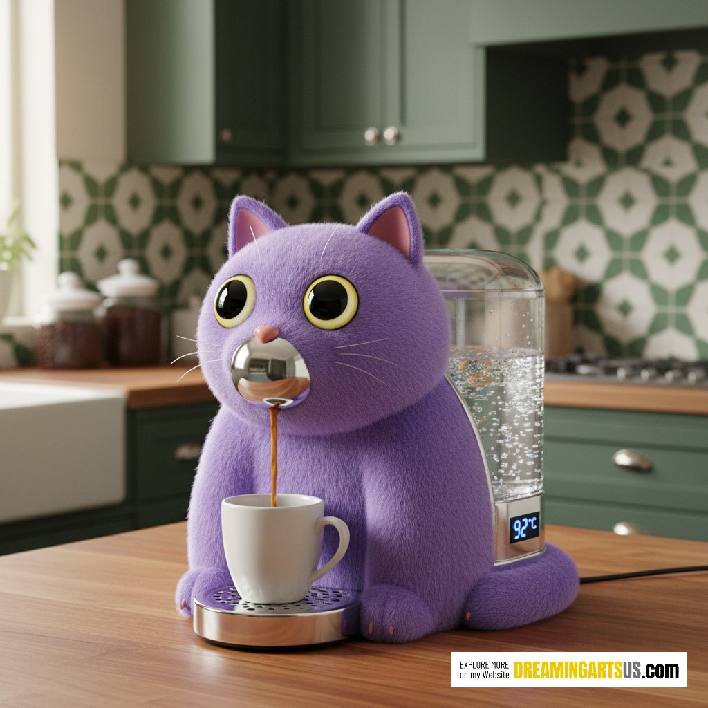 Cat Shaped Coffee Makers