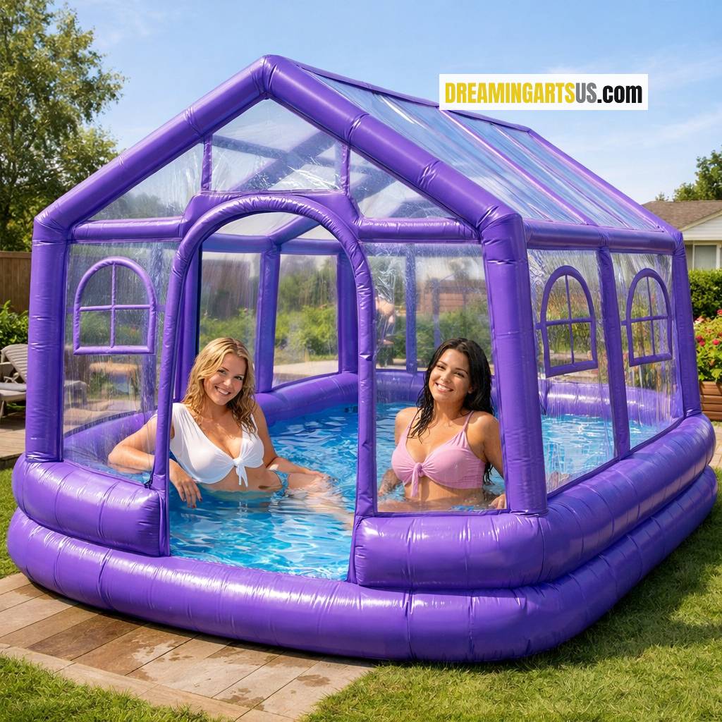 Inflatable Greenhouse Pools