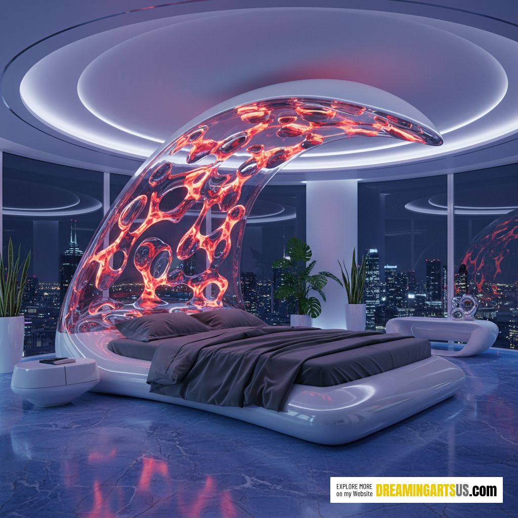 lava lamp bed
