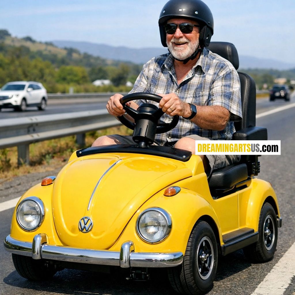 VW Beetle Mobility Scooter