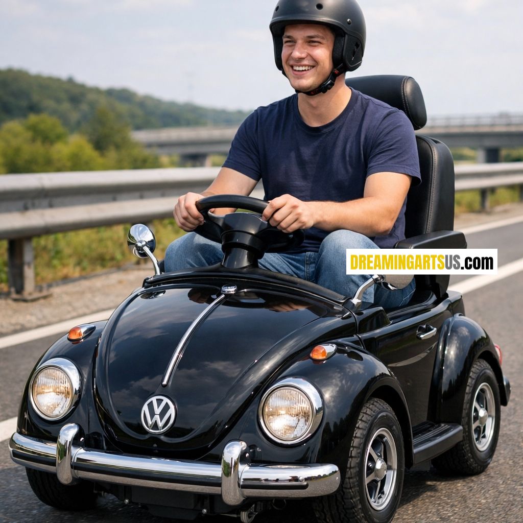 VW Beetle inspired Scooters