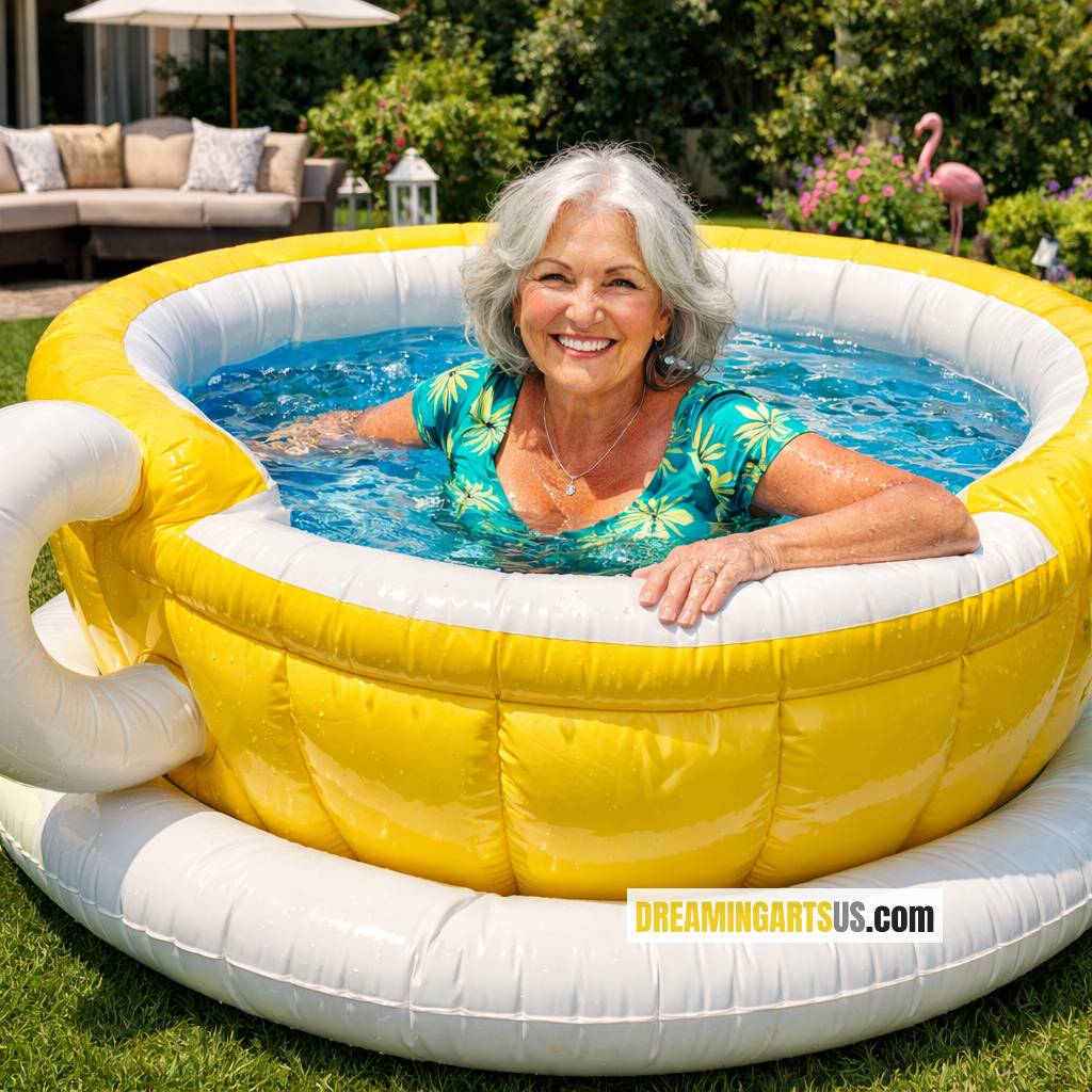 Inflatable Teacup Pools