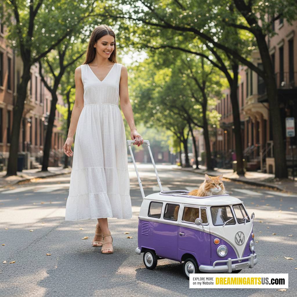 Volkswagen Pet Trolley Bag