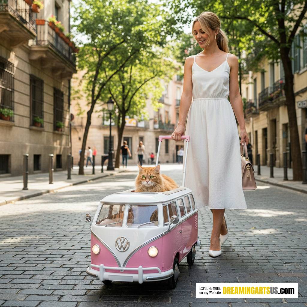 Volkswagen Pet Trolley Bag