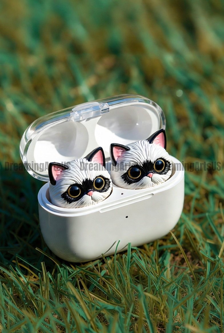 Cat Shaped Earbuds