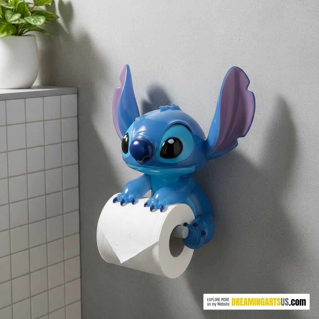 Stitch Toilet Paper Holder