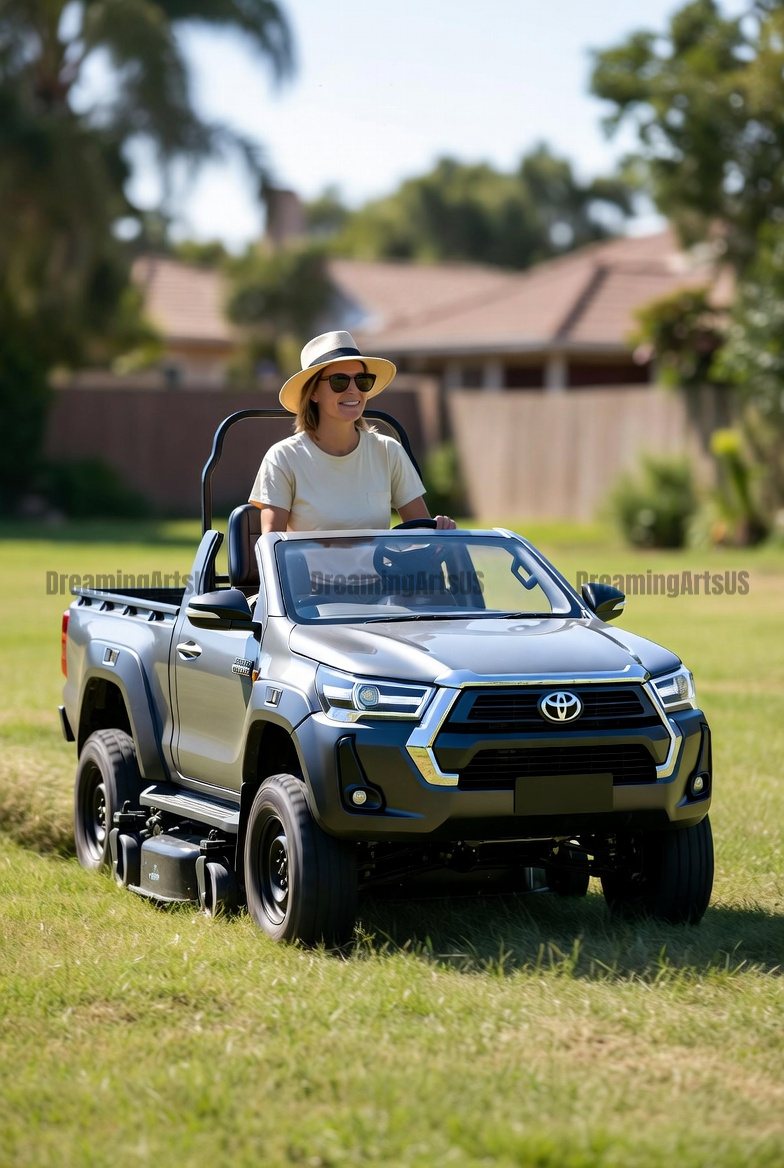 pickup truck riding mowers