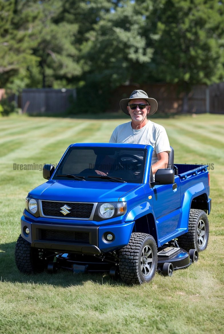 Pickup Truck Lawn Mower