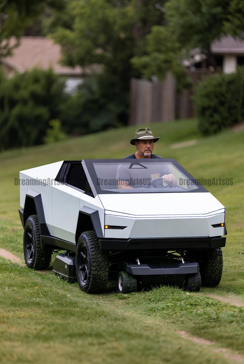 Pickup Truck Lawn Mower