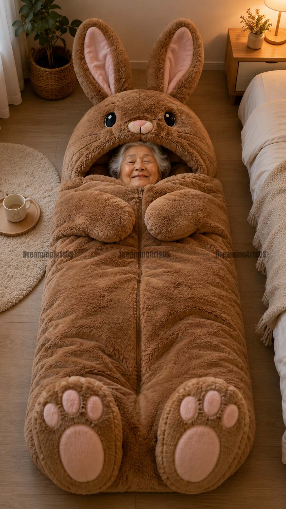 rabbit-shaped sleeping bags