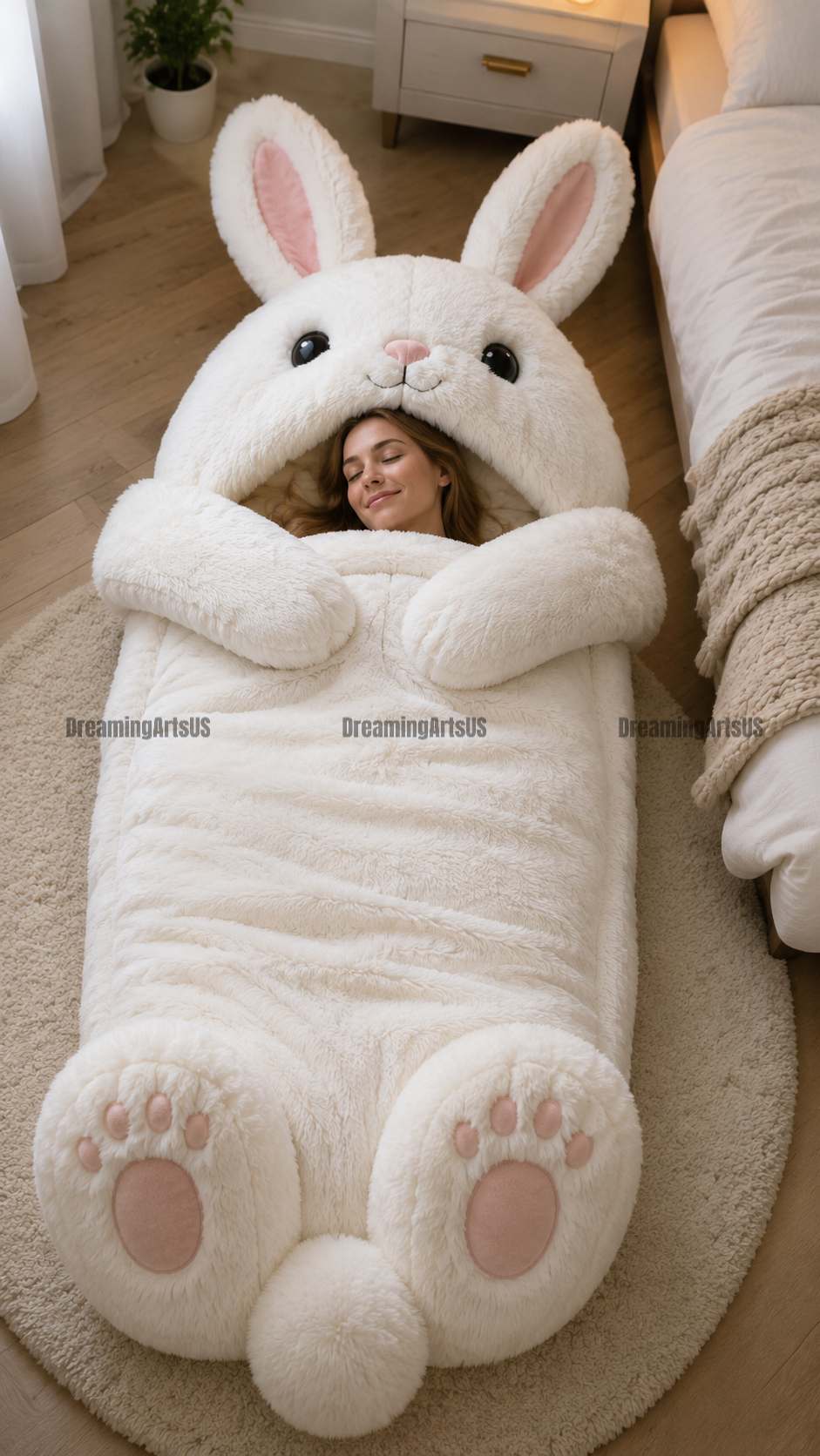 rabbit-shaped sleeping bags