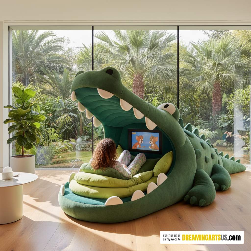 Giant Animal Lounger Pod