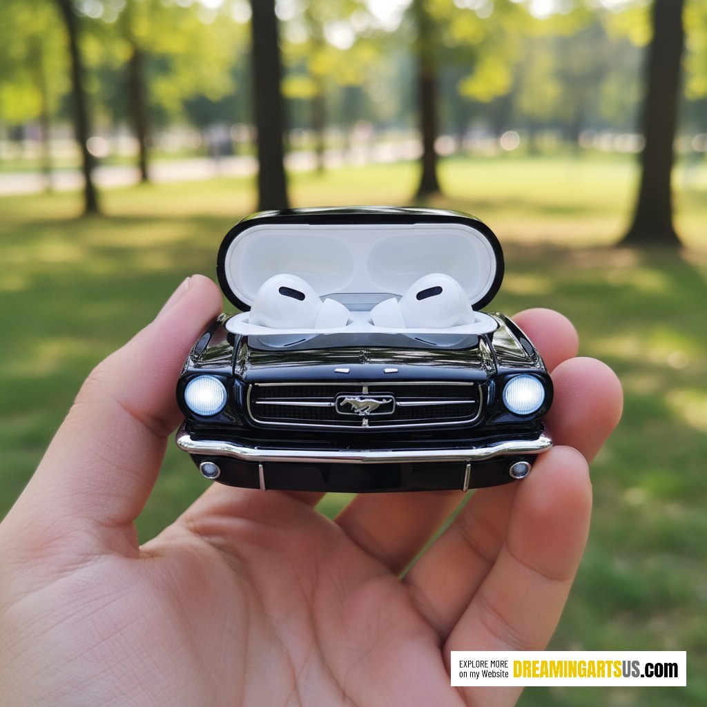 Mustang Shaped Earbuds