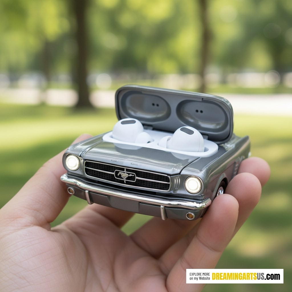 Mustang Shaped Earbuds