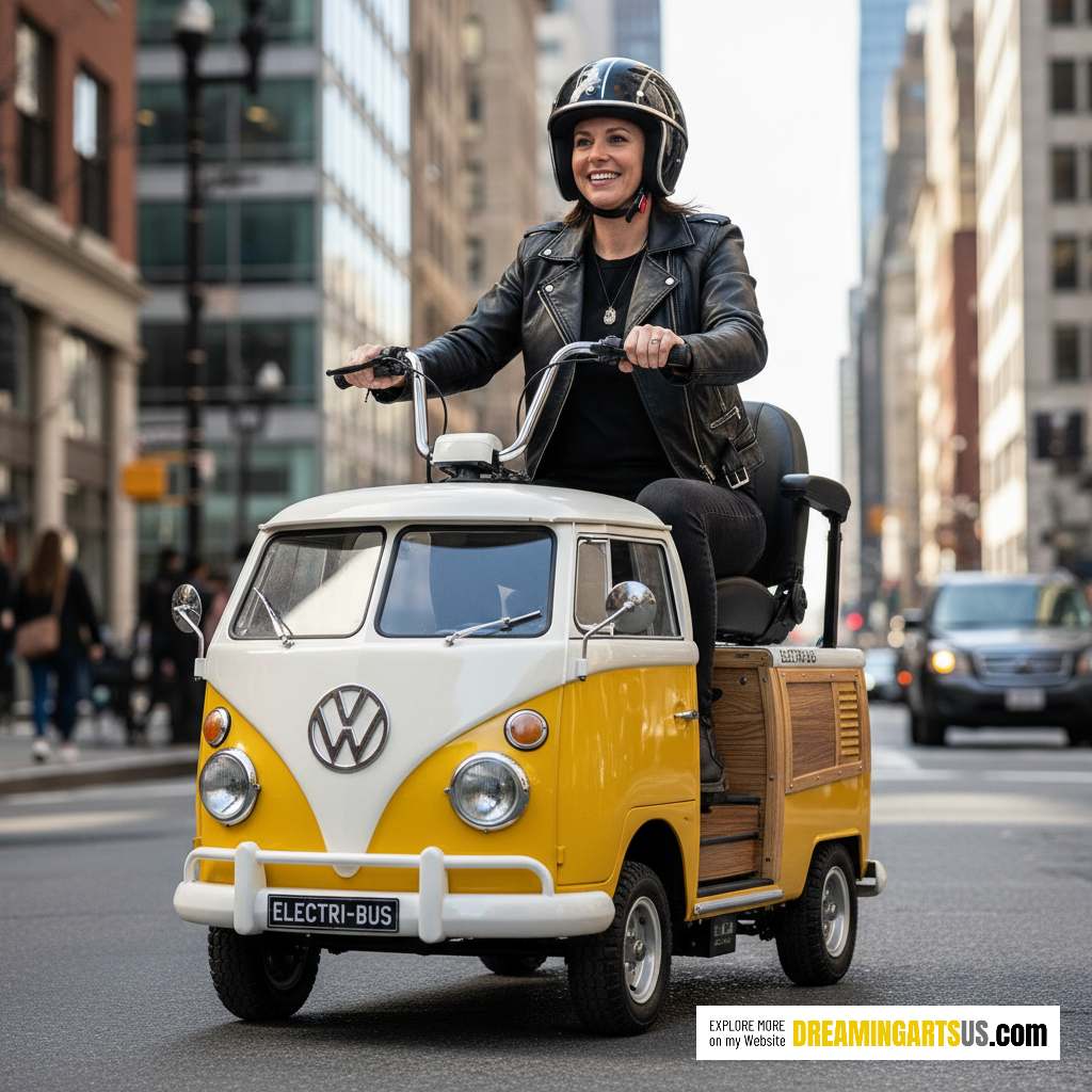 Volkswagen Bus Mobility Scooter