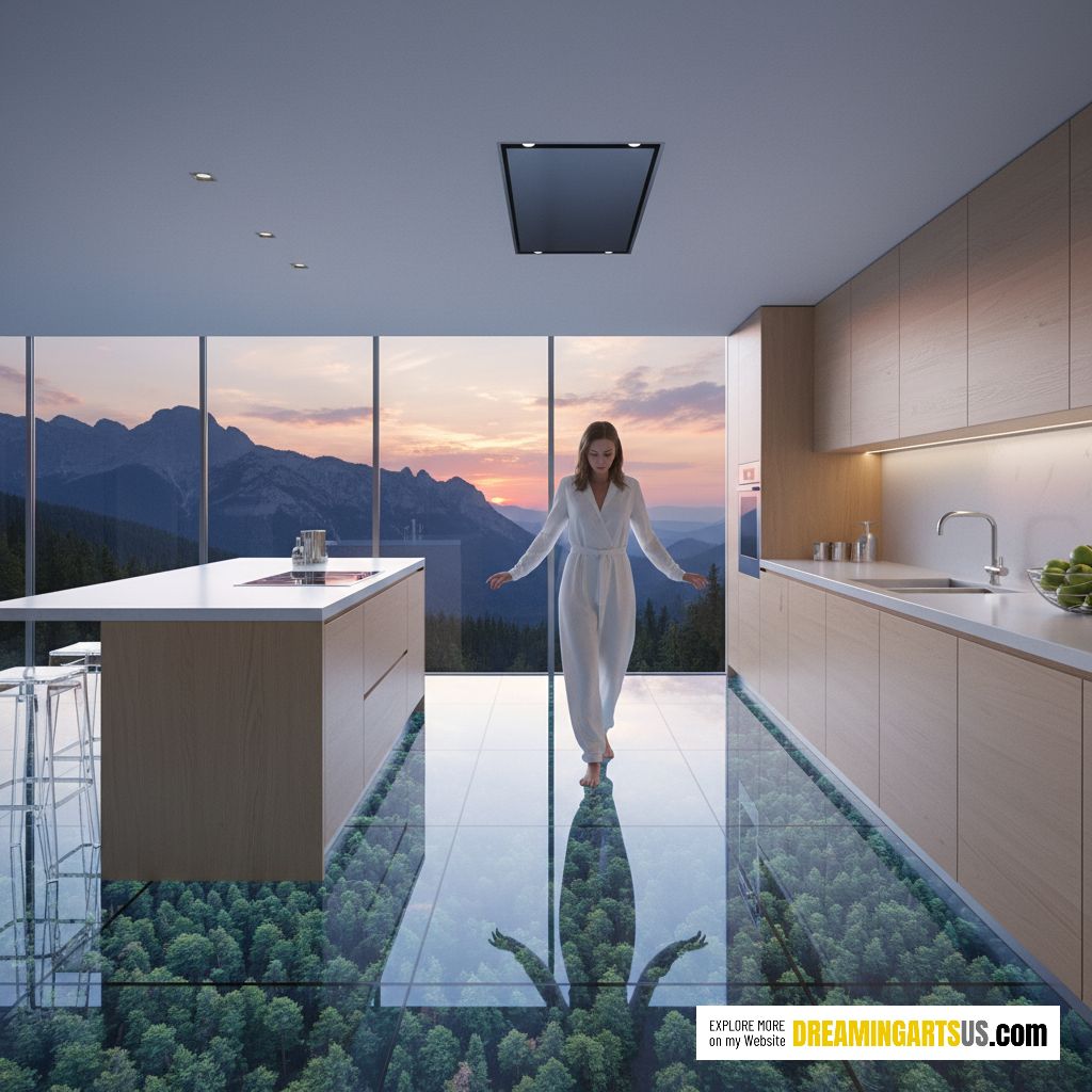 digital screen kitchen floors