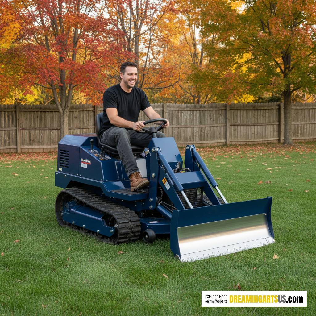 bulldozer lawn mowers