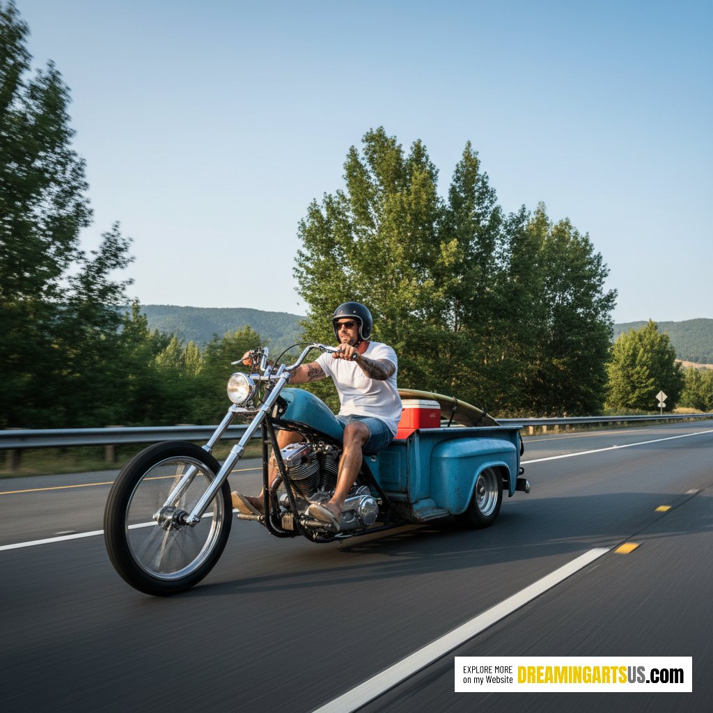 Chopper Pickup Truck