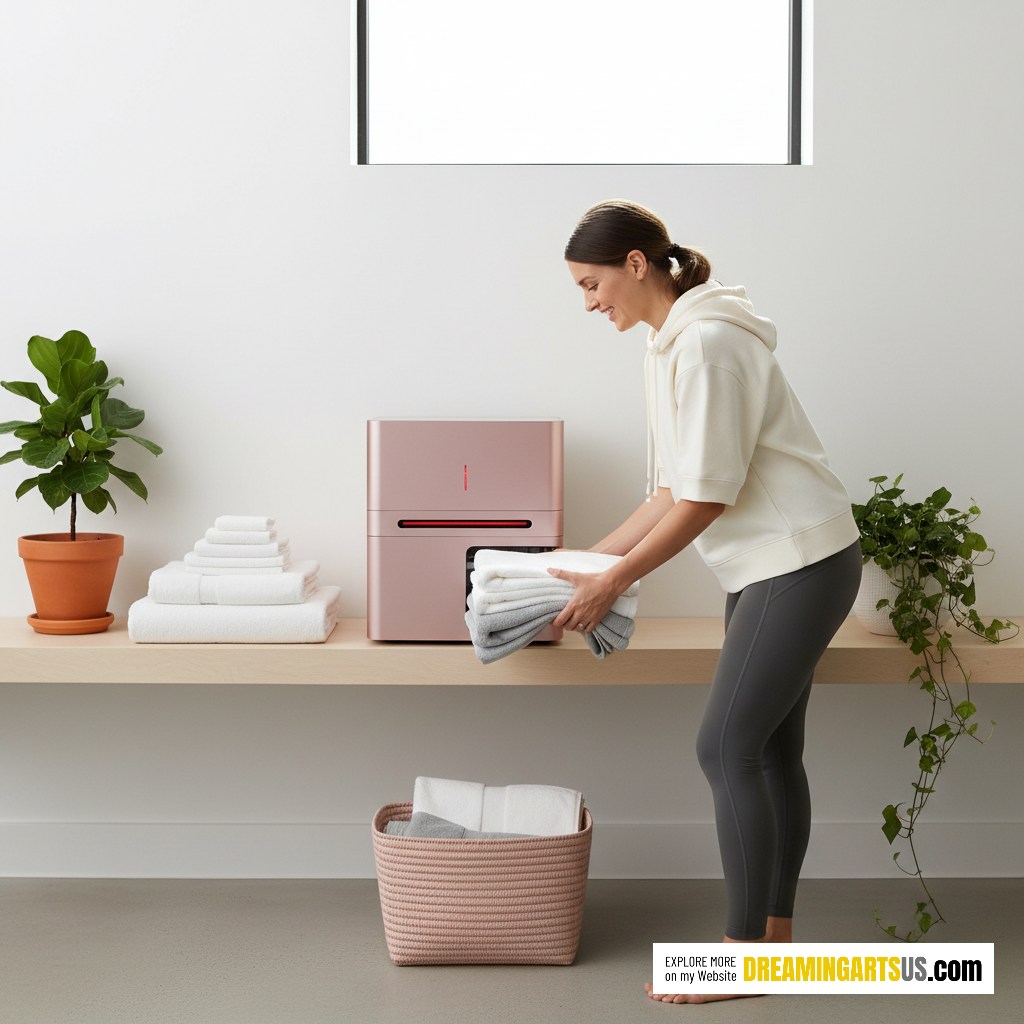 Mini Laundry Folding Machine