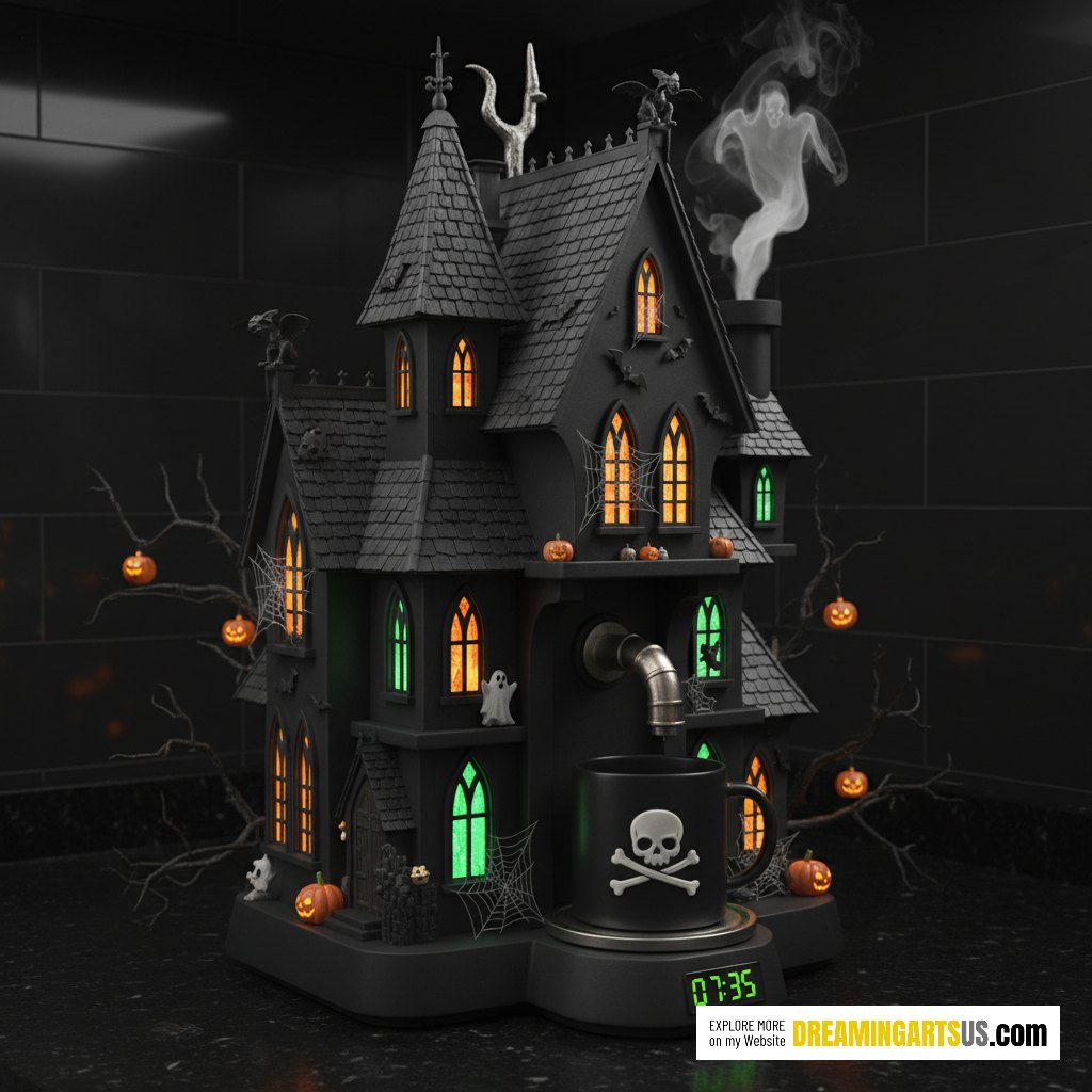haunted house coffee makers