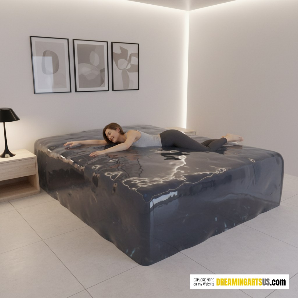 Jelly-inspired bed