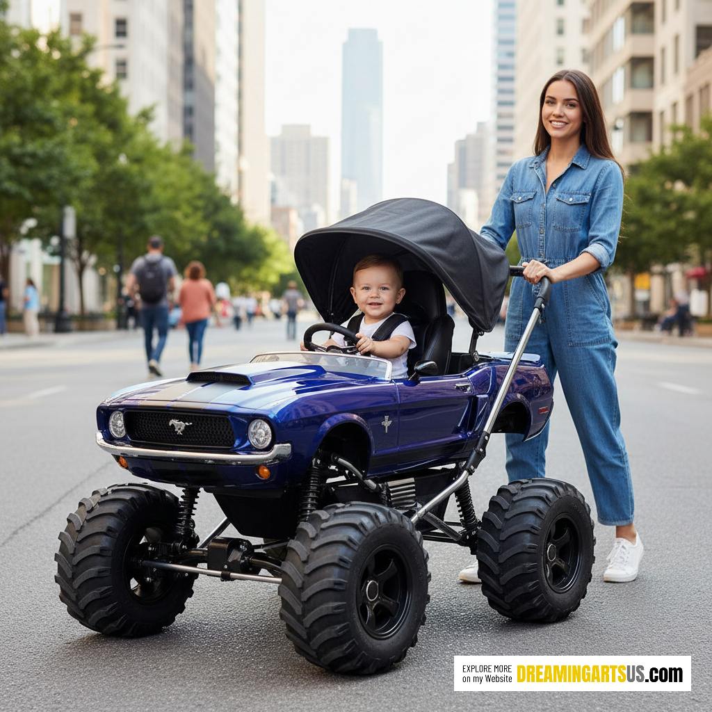 Mustang inspired Stroller