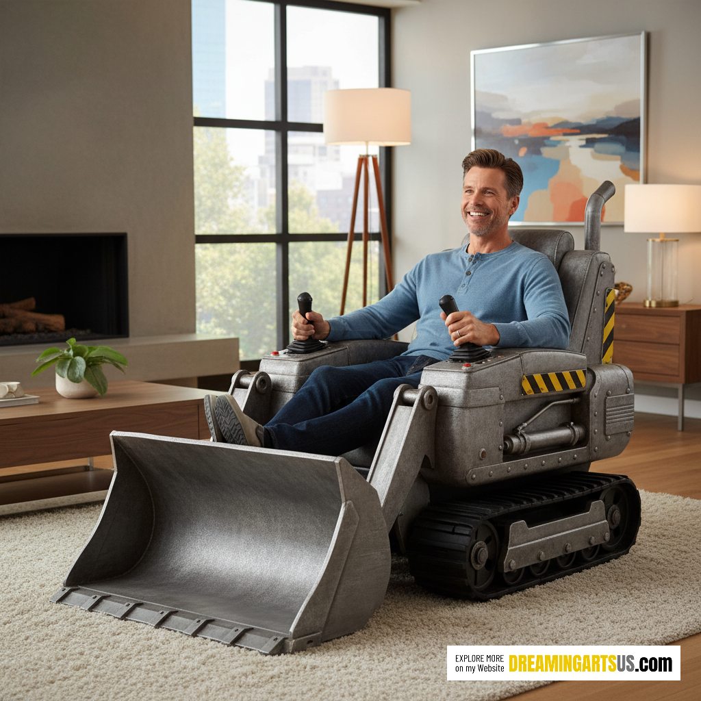 Bulldozer Recliner
