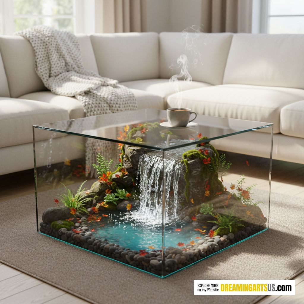 Waterfall Coffee Table