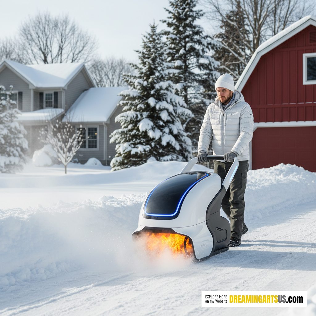 heat snow blowers