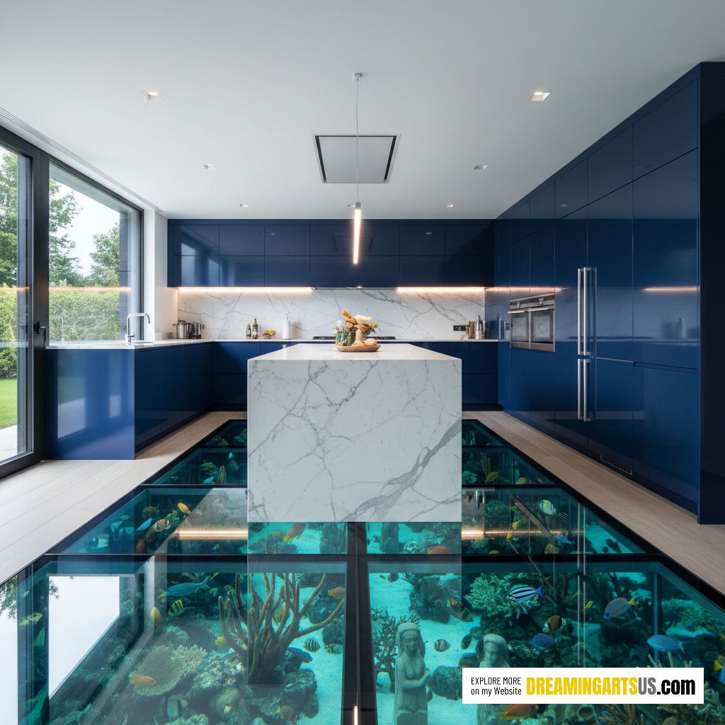 Aquarium Kitchen Flooring