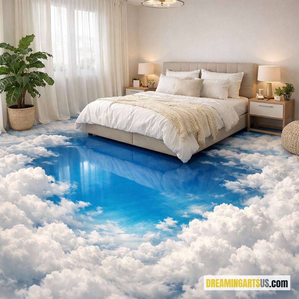 epoxy cloud flooring