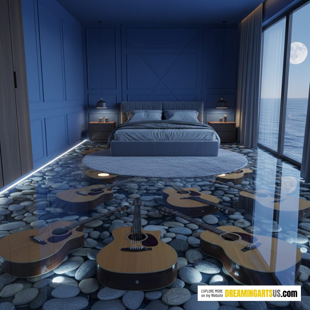 Epoxy Guitar Flooring