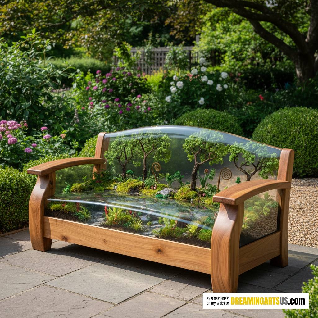 Nature Scene Epoxy Sofas