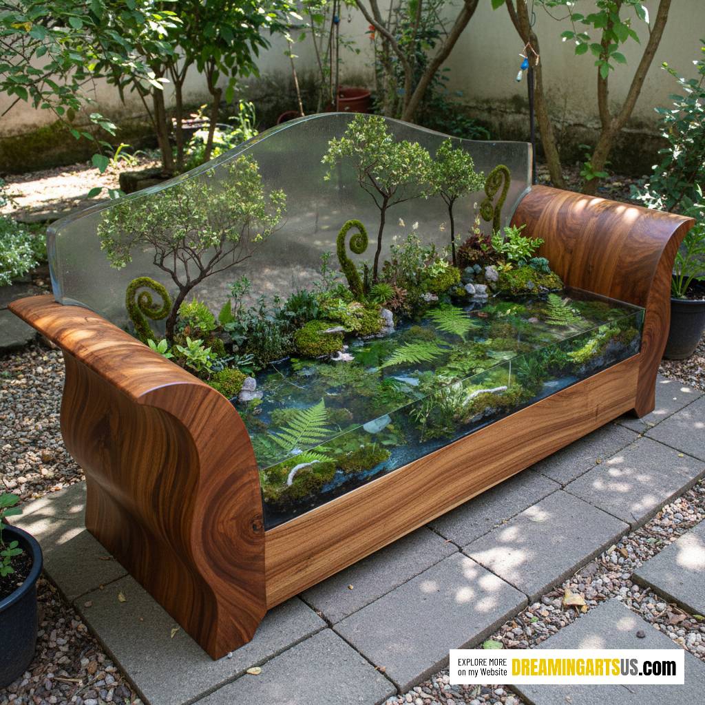 Nature Scene Epoxy Sofas