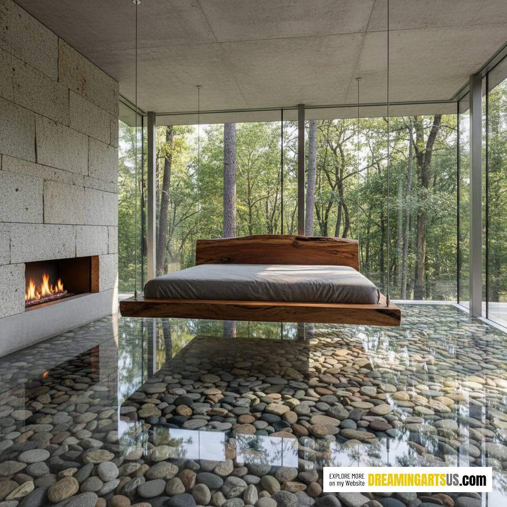 River Stone Epoxy Flooring