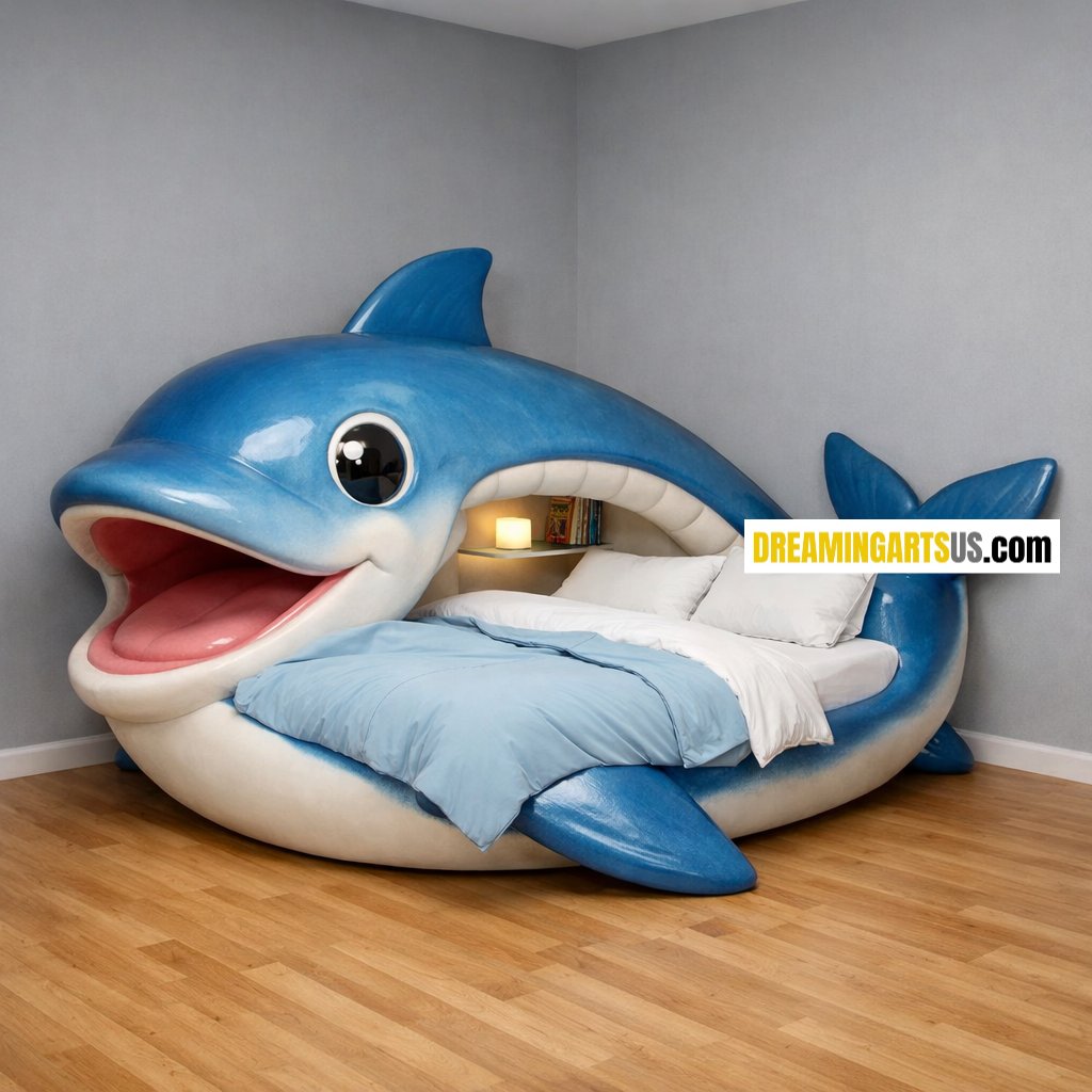 Fish Shaped Bed