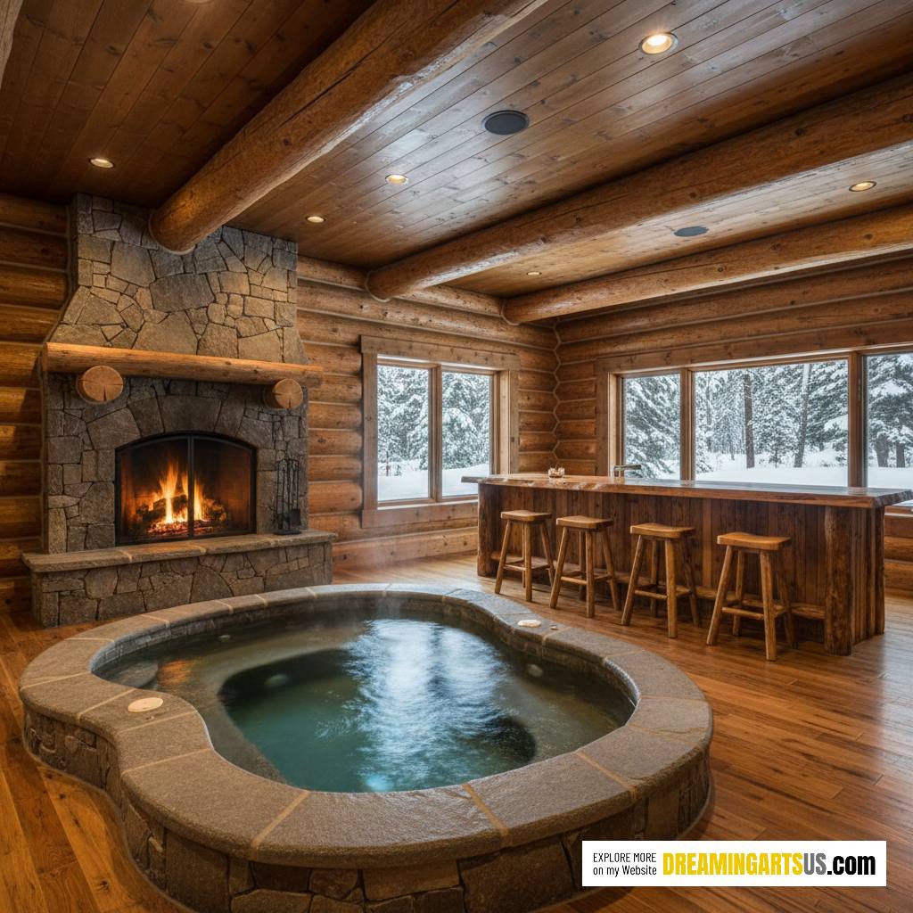 floor hot tub