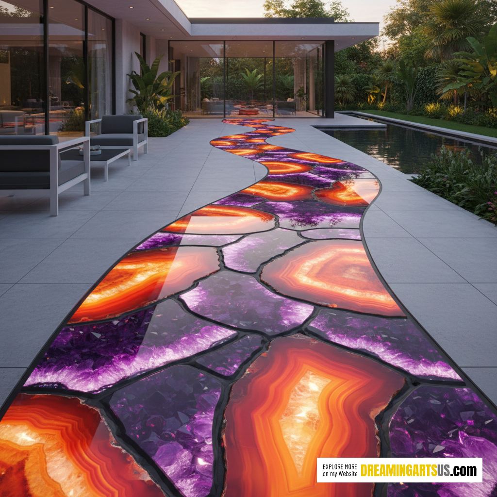 Gemstone Walkway