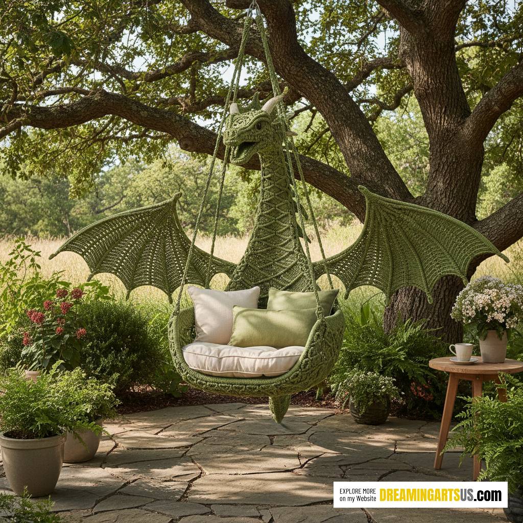 Crochet Dragon Swing